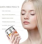 Crème naturelle de visage de vitamine C curcuma: Réparer l'hydratante crème pour la peau de la peau pour les femmes et les hommes de tous types de peau