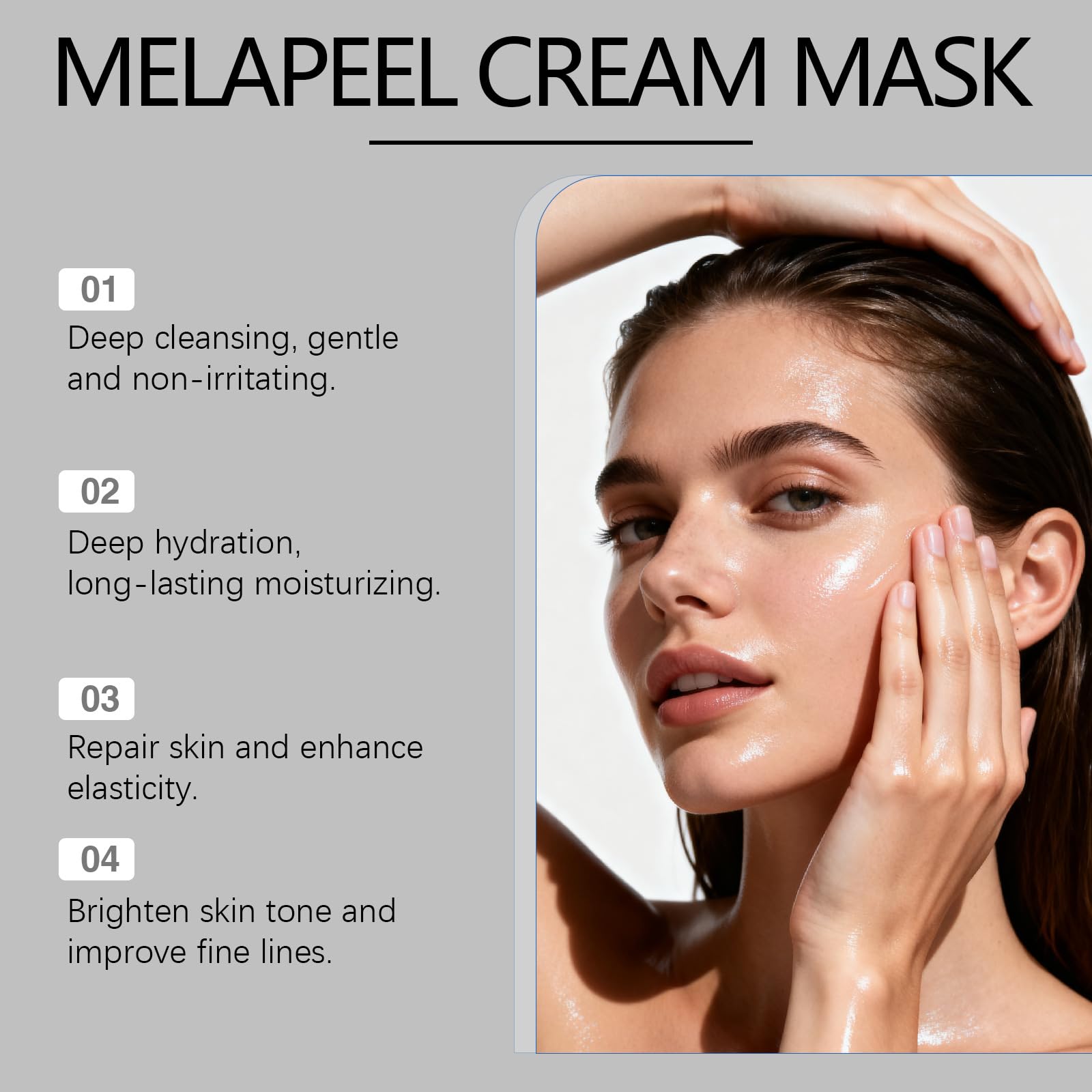 Mascarilla facial Peel Off 50 ml – Mascarilla exfoliante Peel Off para el rostro – Mascarilla facial Peel Off iluminadora, Centella Asiática para favorecer el tono uniforme de la piel (8 cajas)