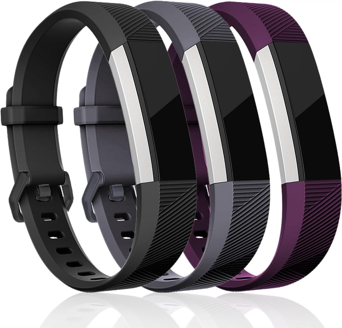 Maledan Replacement Bands Compatible with Fitbit Alta, Alta HR and Fitbit Ace, Classic Accessories Band Sport Strap for Alta HR, Alta and Ace