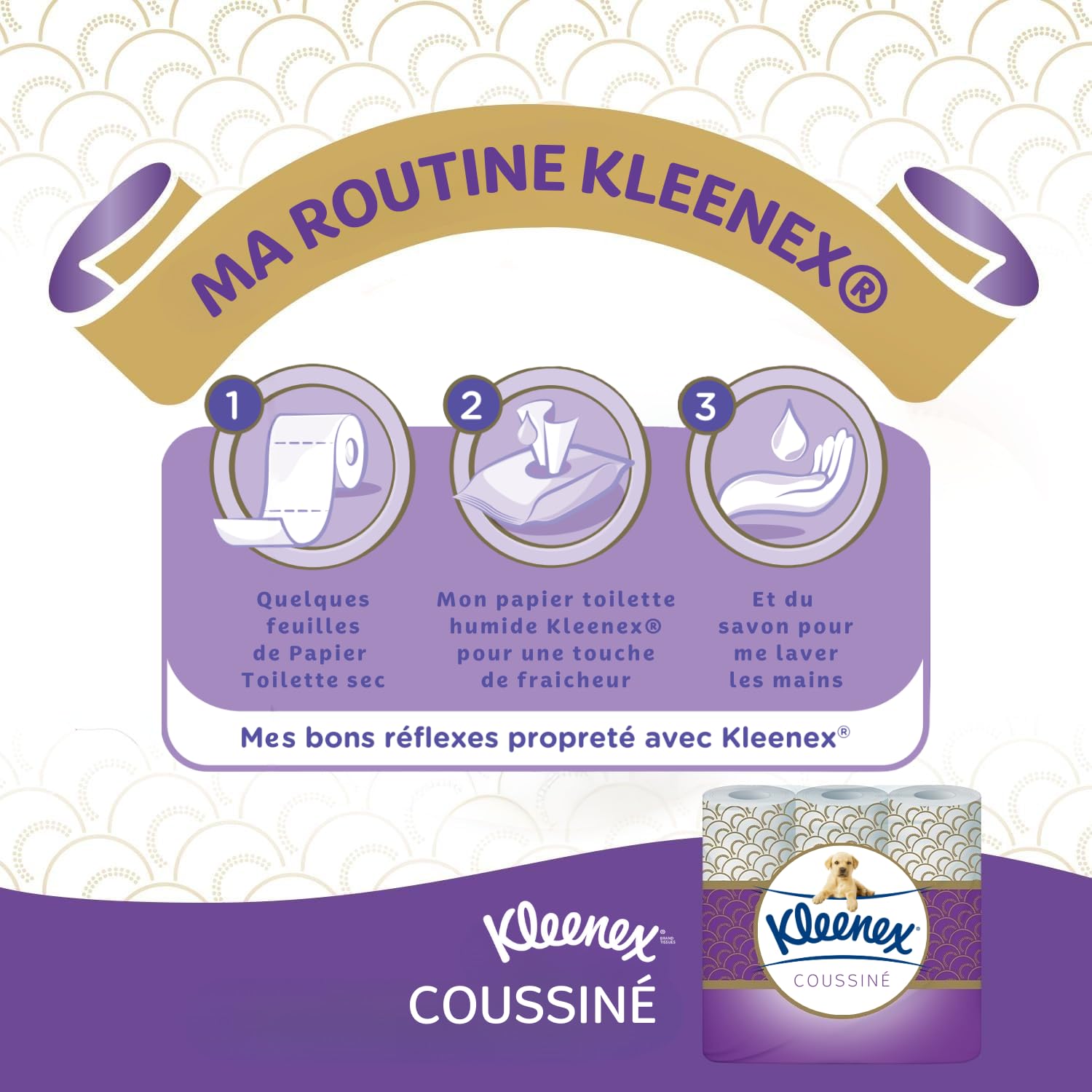 Kleenex® Papier Toilette Coussiné P6 (x6)