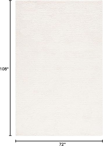 Miniatura 2 de Safavieh Casablanca Collection CSB792A - Alfombra de área hecha a mano de lana maciza de 08 pulgadas de grosor