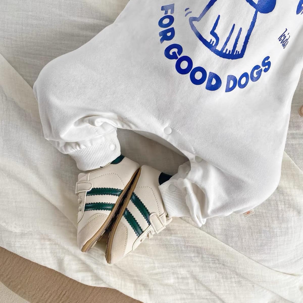 HsdsBebe Baby Boys Girls Pu Leather Hard Bottom Walking Sneakers Toddler Rubber Sole First Walkers Infant Cartoon Slippers Crib Shoes - Image 2