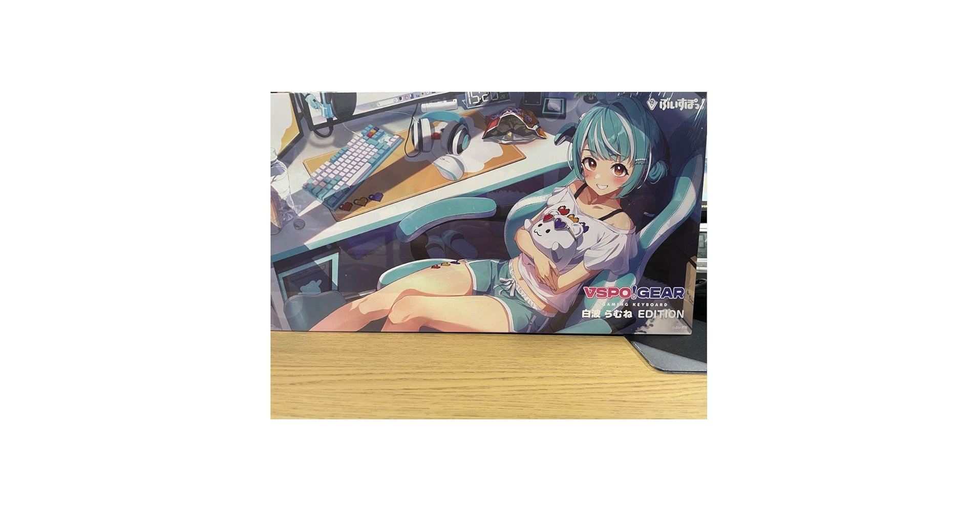Amazon.co.jp: VSPO GEAR ゲーミングキーボード 第2弾 白波らむ