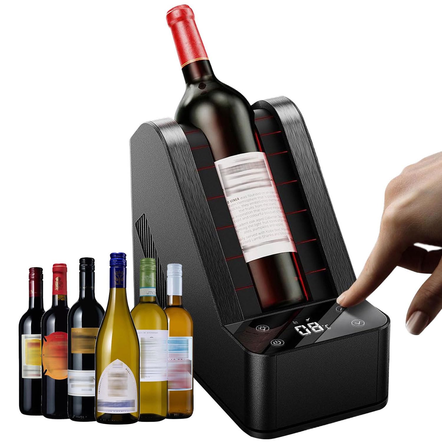 Refroidisseur de vin de 0 ℃ à 20 ℃ pour vos repas de fête et barbecues