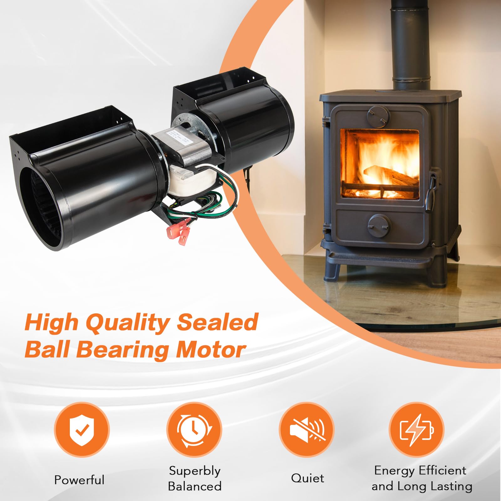 GFK160 - Kit de ventilador de chimenea para Heat N Glo