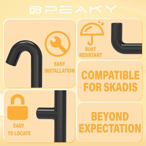 3 Pack Walnut Color Wooden Pegboard Shelves ONLY for IKEA Skadis, Peg Board Accessories, Compatible with IKEA SKADIS for Home Office, Craft Room, Gaming