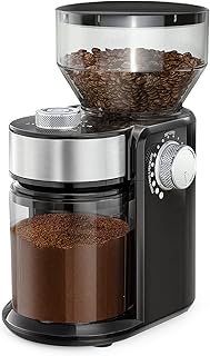 Electric Burr Coffee Grinder with 18 Grind Settings, Adjustable Burr Mill Coffee Bean Grinder for Espresso, Drip Coffee, F...