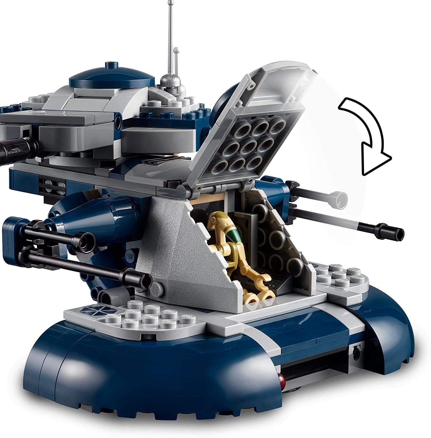 Amazon.com: Lego 75283 Star Wars Armored Assault Tank (AAT) Set