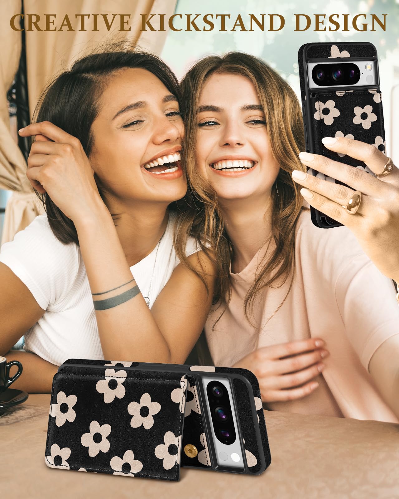 Shorogyt For IPhone 8/7/SE Wallet Case With Card Holder