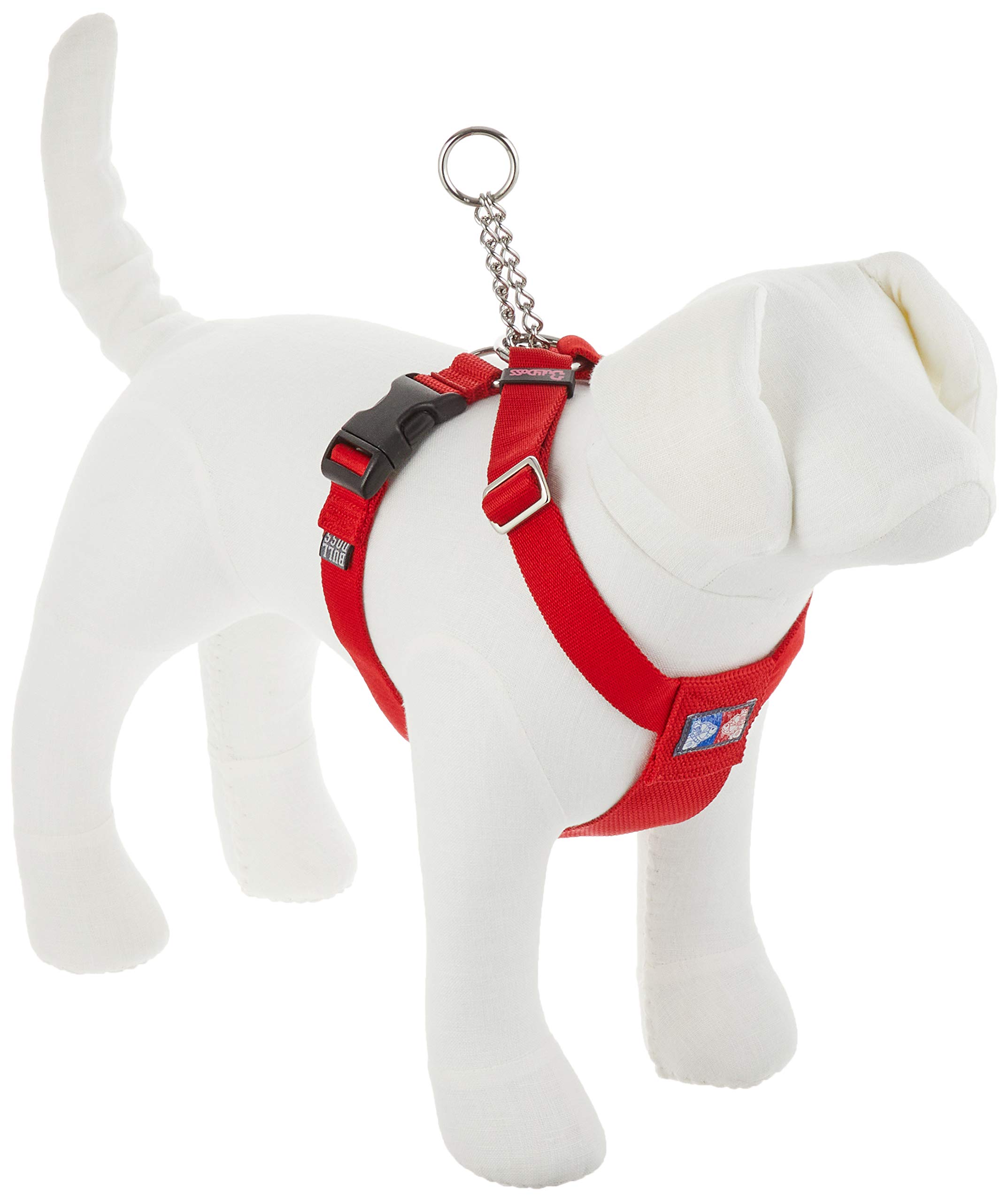 Amazon.co.jp: ブルドス (Bulldoss) チョークハーネス レッド Mサイズ