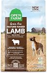 Open Farm, Grain-Free Aliments pour chiens secs, complets & Balanced Kibble, durable & Ingrédients d'origine éthique, légumes non OGM & Les superaliments soutiennent la santé globale, la recette d'agneau élevée aux pâturages, 22lb sac