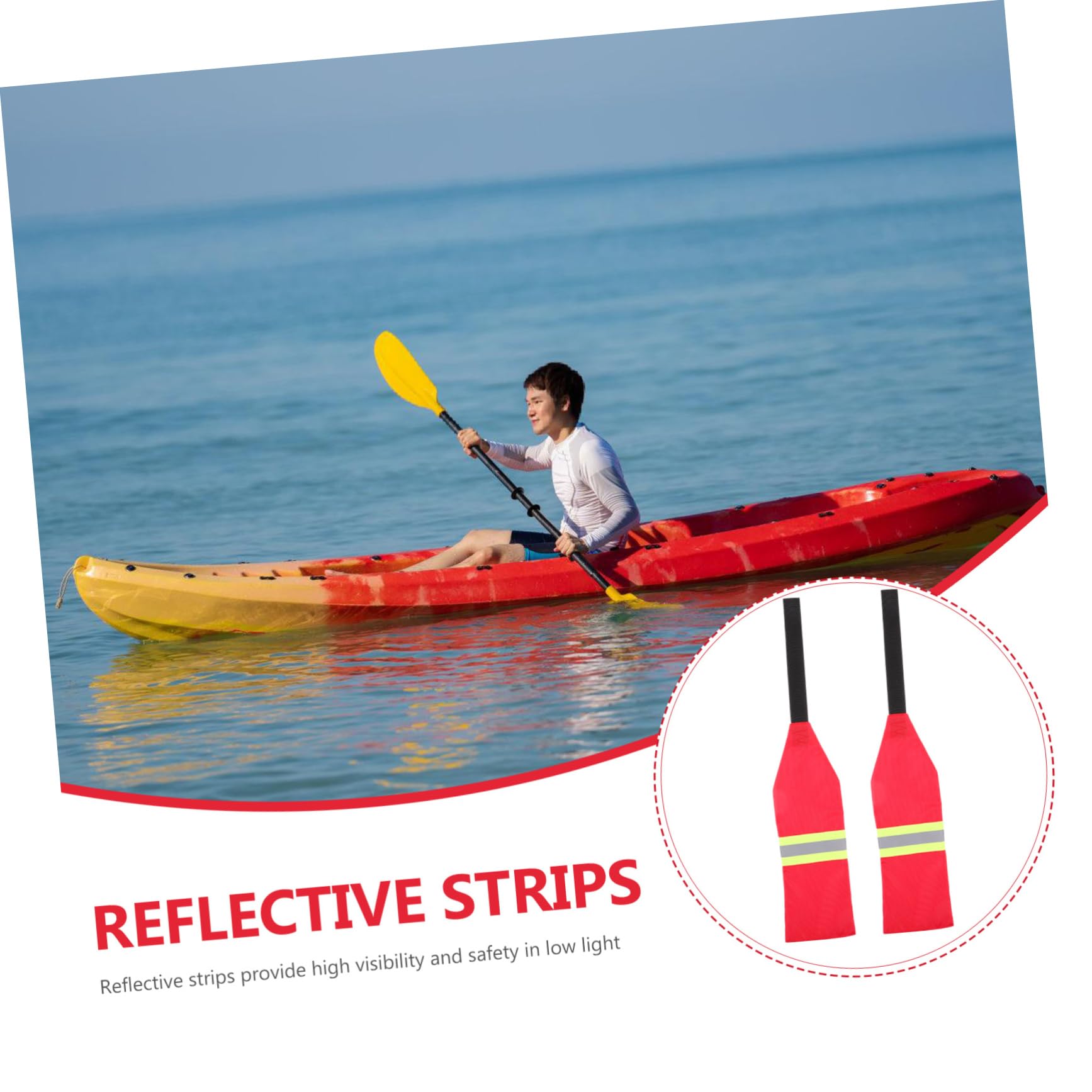 TOYANDONA Estandarte De Seguridad Kayac Bandera De Kayak Accesorios De Kayak Banderas Canoas Bandera Reflectante para Kayak Bandera De Remolque para Kayak Tela Oxford