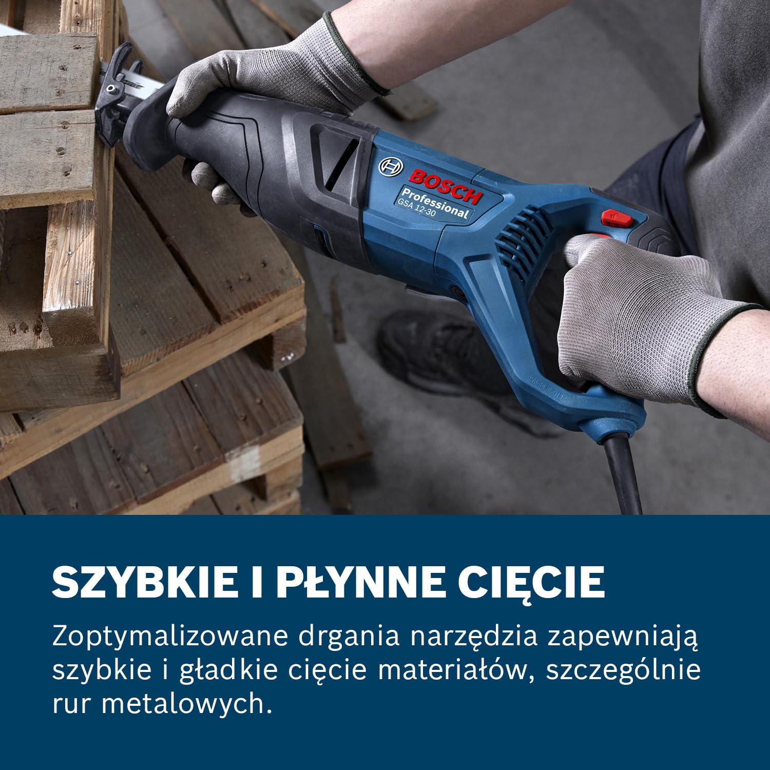 Bosch Professional Piła szablasta GSA 12-30 (walizka)