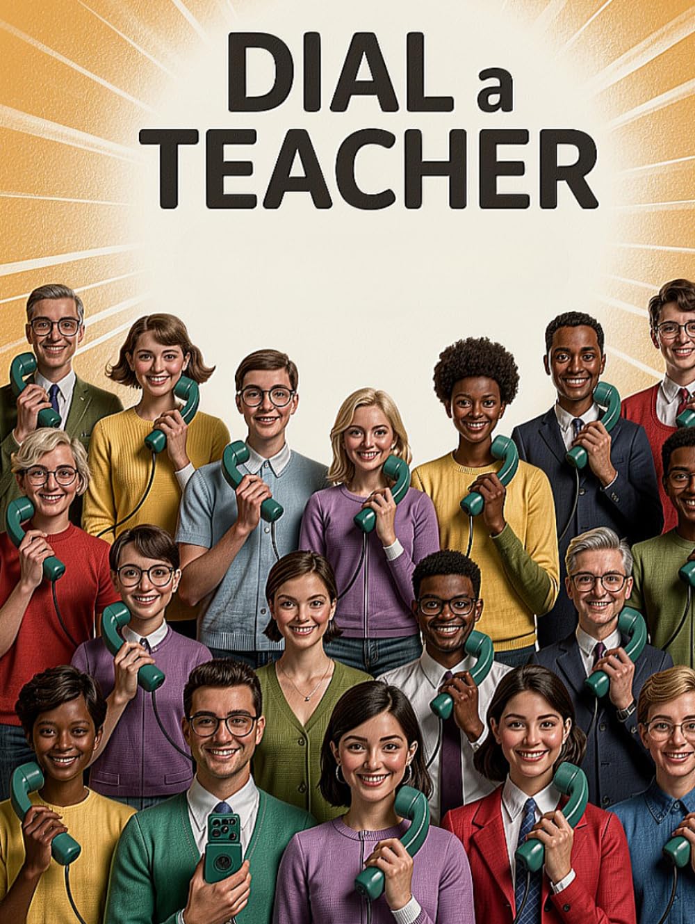 DIAL A TEACHER - A Free Tutor for the People the Internet Forgot (Reach Them All)