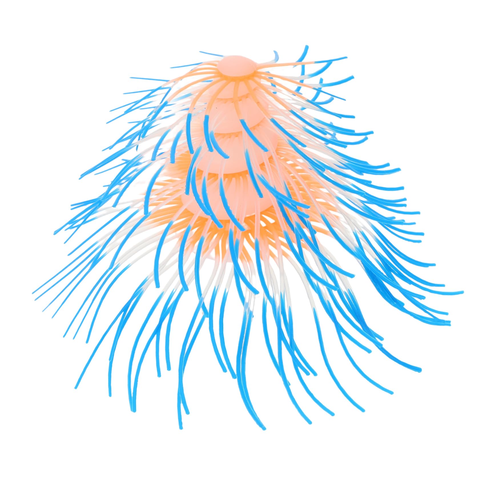 GALPADA Faux Coral Ornament for Aquarium Decoration Underwater Glowing Coral Model Durable Stable Design for Natural Fish Tank Environment Fluorescent Effect