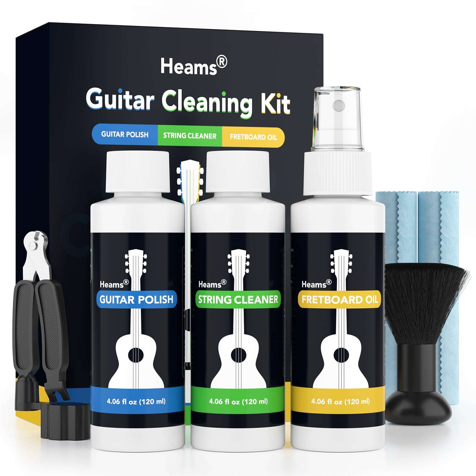 Premium Guitar Cleaning Kit 120ML