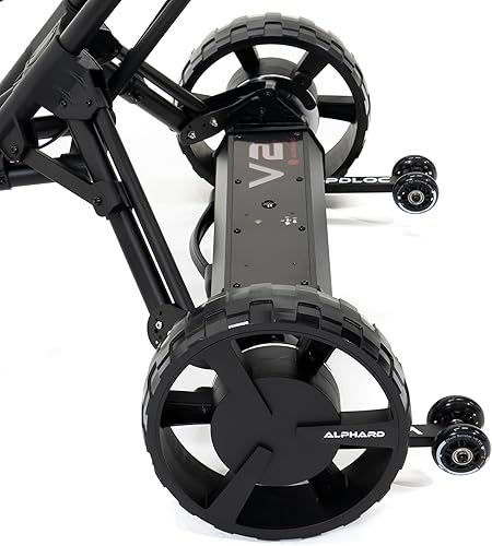 Miniatura 3 de Alphard Ruedas electrónicas Club Booster V2 convierte tu carrito de empuje en un caddie de golf motorizado y eléctrico a control remoto