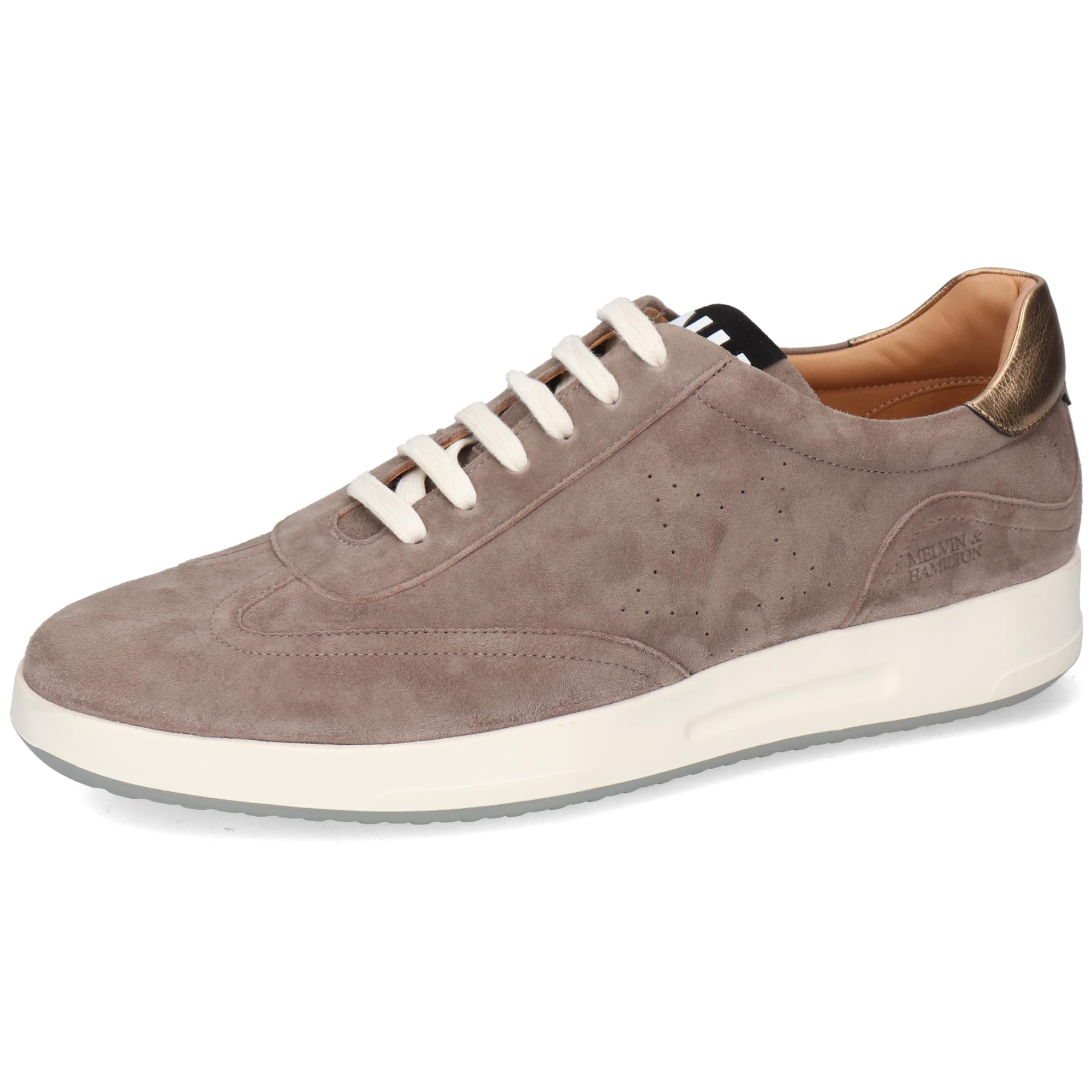 Melvin & Hamilton Herren Luca 1 Suede Argilla Back Sneaker