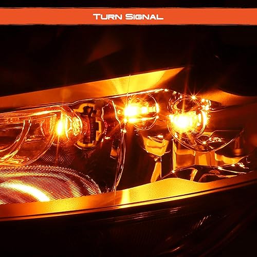 Miniatura 6 de AKKON - Compatible con 2009 2010 2011 2012 2013 2014 Nissan Maxima LED DRL tubo de luz proyector faros delanteros faros delanteros reemplazo