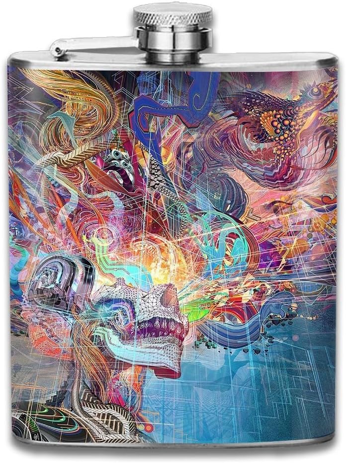 Thought Exploded Stainless Steel Hip Flask 100 Leak Proof