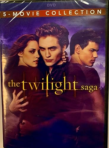 Twilight Saga 5 Movie Collection DVD