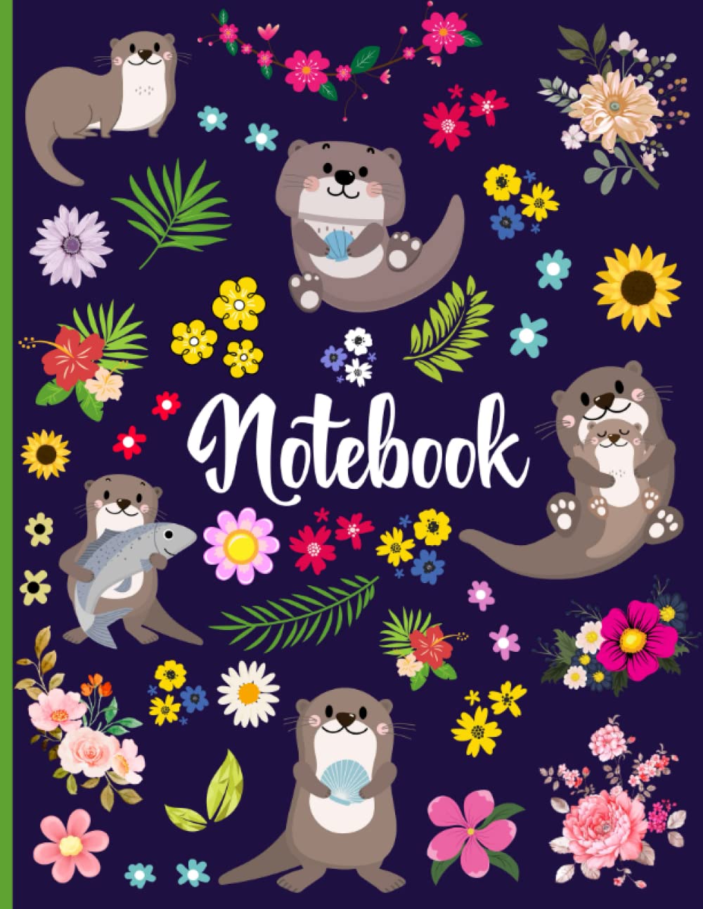 Otters Gifts: Funny Blank Lined Notebook or Journal to Write in: Cute Gift for Otter Lovers - Vol 1
