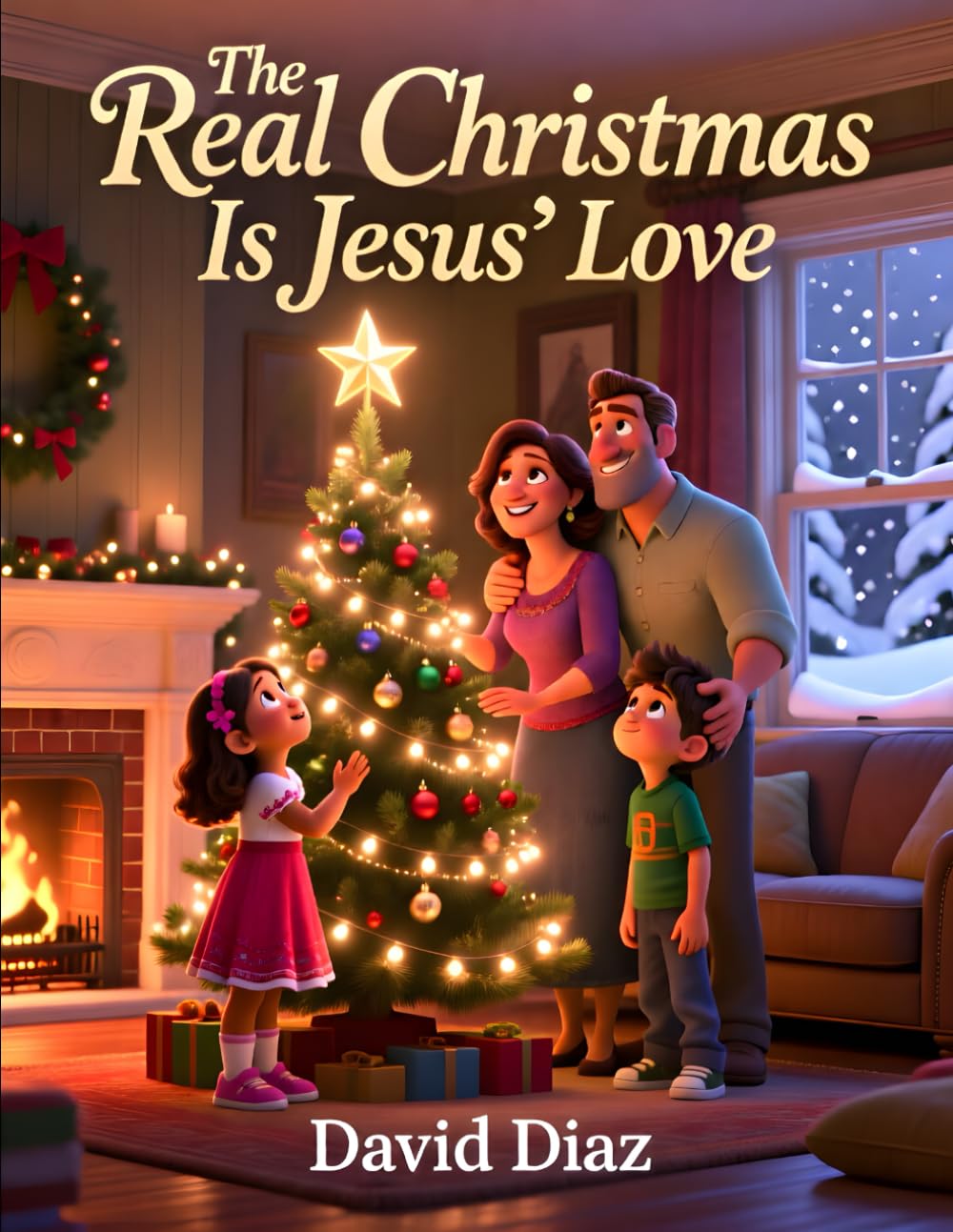 The Real Christmas Is Jesus’ Love: A Children’s Christmas Story Of Faith, Family, And GOD’s Greatest Gift