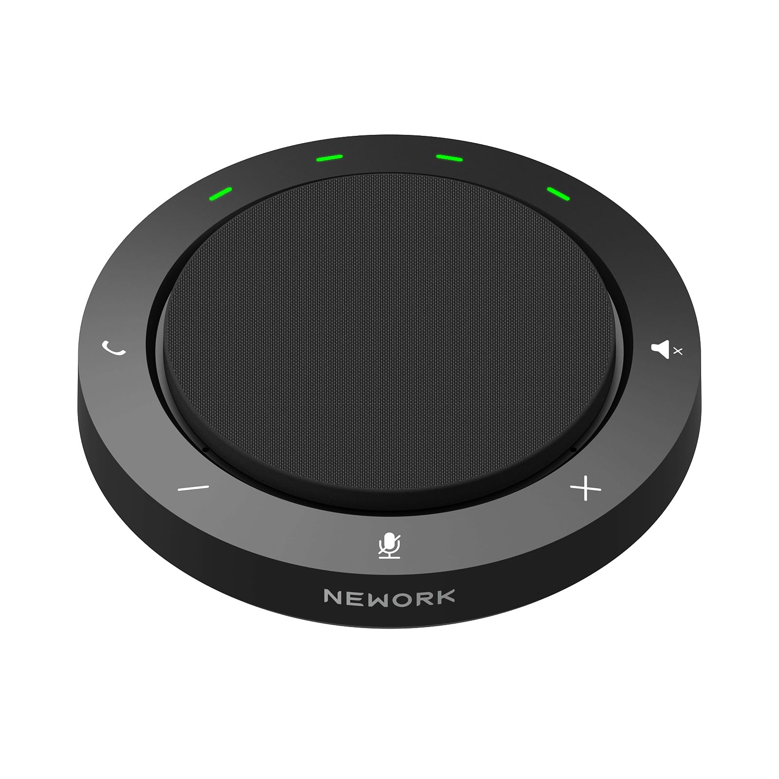 Conference Speakerphone - 2 AI Noise Reduction Mics, 360° Voice Pickup