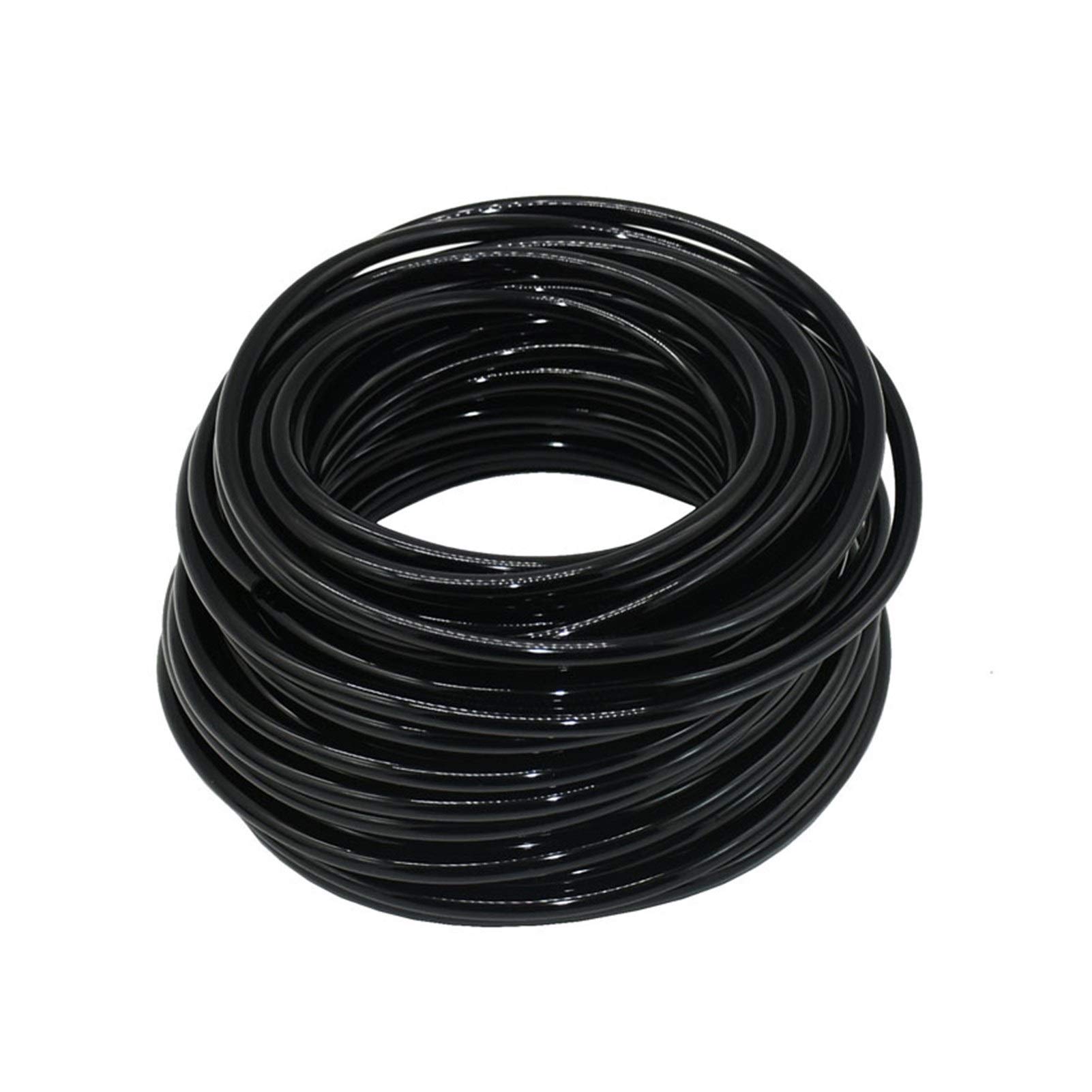 Wąż ogrodowy 1/4 "Elegancki elastyczny wąż ogrodowy 4/7 Ogród Drip Wąż wodny 20m 30m 50m (Color : 50m)