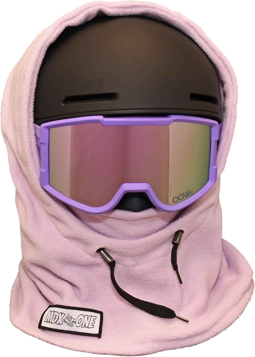 MDXONE Kids Balaclava Over Helmet – Warm Fleece Ski & Snowboard Face Mask, Adjustable Neck Warmer for Boys & Girls