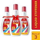 Revive Liquid, Instant Starch for All Colours & Fabrics - 400 g (Pack of 3) gallery image