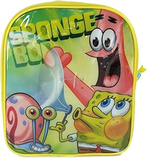 Zaino Asilo Spongebob Giallo Scuola 2014/15 - SPO141055/G