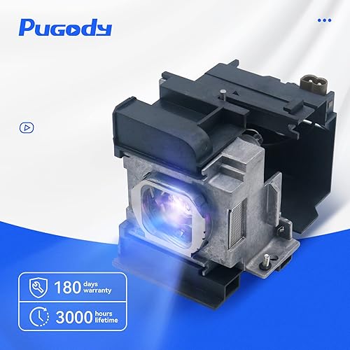Miniatura 2 de ET-LAA410 Bombilla de repuesto para proyector de alta calidad con carcasa para proyector Panasonic PT-AE8000U PT-AE8000 PT-AT6000E PT-AT6000