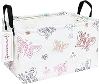 Vista 30 de QUEENLALA Cesta para la colada rectangular/Cesta para la ropa sucia plegable para guardería para organizar/contenedores de almacenamiento/cestas