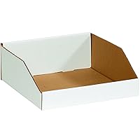 Vista 22 de Box USA BBINBIN29K Cajas de contenedores de tapa abierta, 2" x 9" x 4-1/2", kraft (paquete de 25)
