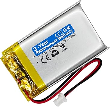 Nzzz 1300mAh 802540 Battery Compatible with Sena 10S Series 10S-01 ENA, 20S Series 20S-01/20S Evo, 30K Series 30K-01D Motorcycle Wireless Headset & Intercom | Model CP-SN10S NiMH