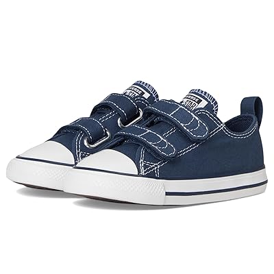 Converse Kids Chuck Taylor(r) 2V Ox (Infant/Toddler) Kids Shoes Athletic Navy