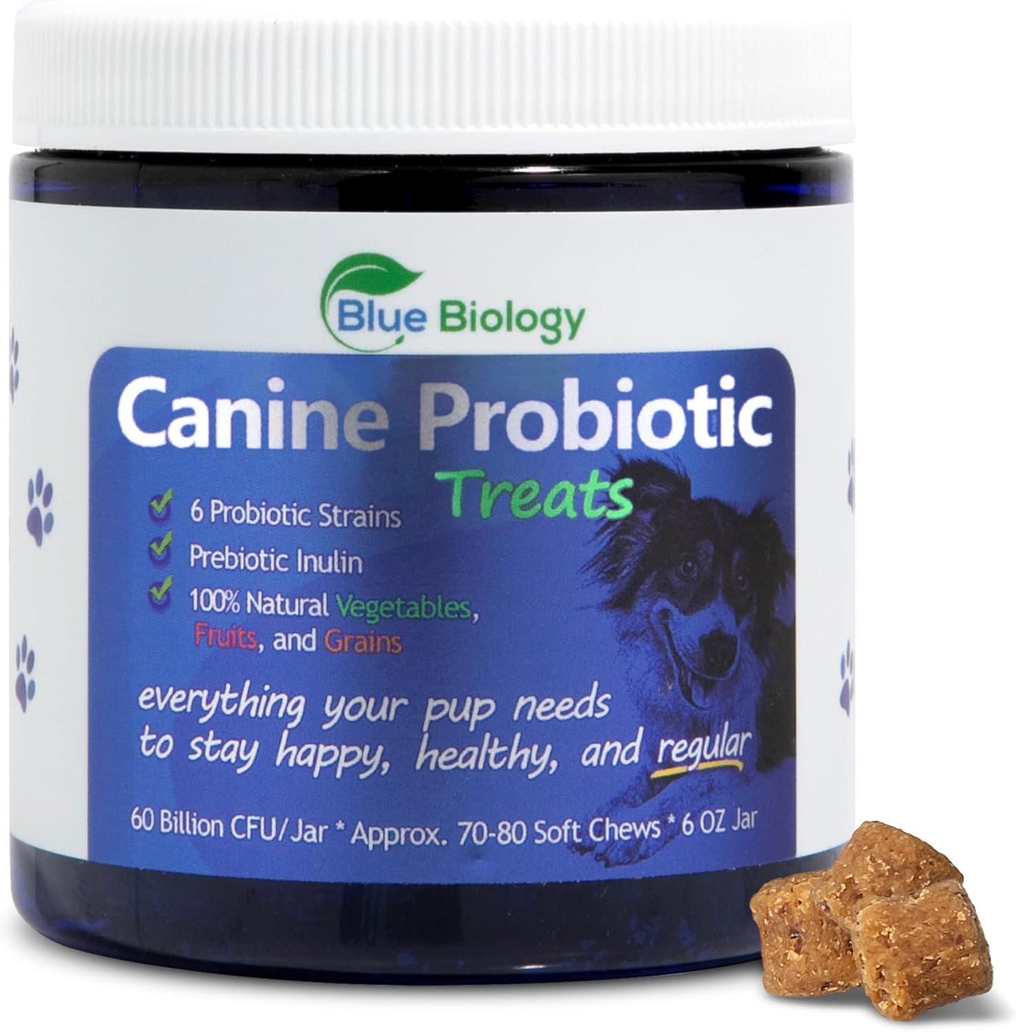 BlueBiology Canine Probiotic Chews for Dogs Vet