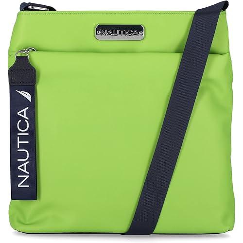 Nautica Diver Nylon Small Womens Crossbody Bag Purse with Adjustable Shoulder Strap