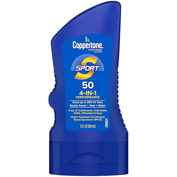 Coppertone sport sunscreen spf 50 lotion, water resista…