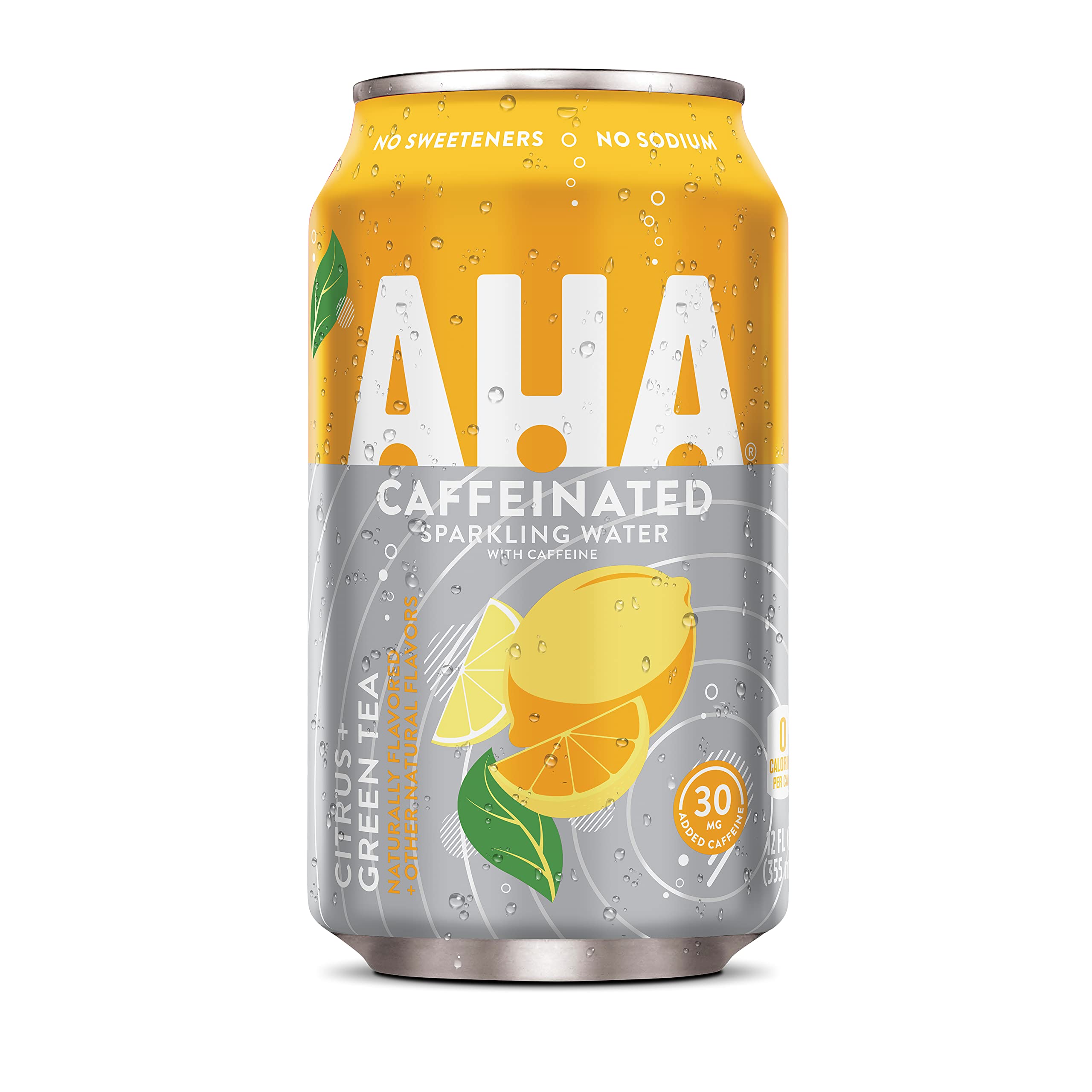 Amazon.com : AHA 12oz 8pk (Citrus + Green Tea) : Everything Else