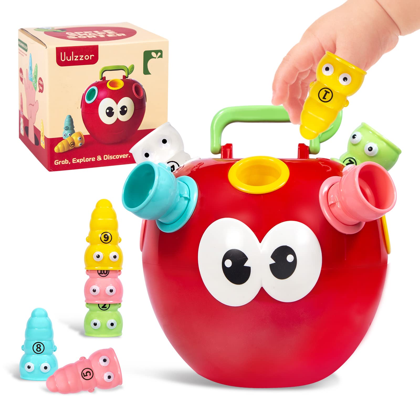 PRAGYM Montessori & Toddler Toys for 1 Year Old Boy/Girl, Baby Toys 12