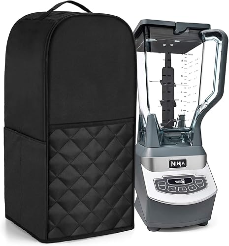 Miniatura 8 de Luxja Funda para licuadora compatible con Ninja Foodi, funda para licuadora Ninja Foodi, color gris