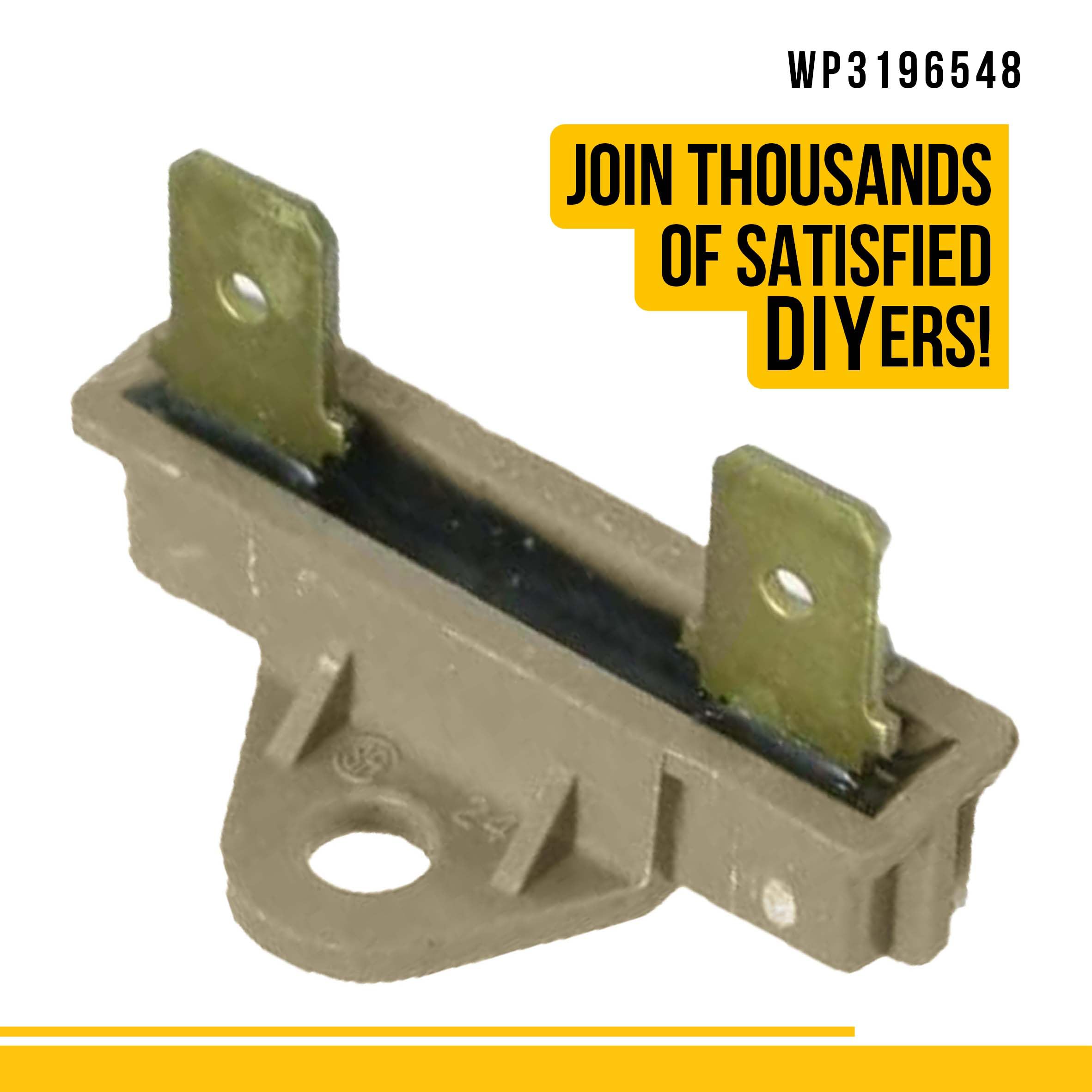 Amazon.com: Upgraded WP3196548 3196548 Thermal Fuse - Compatible 