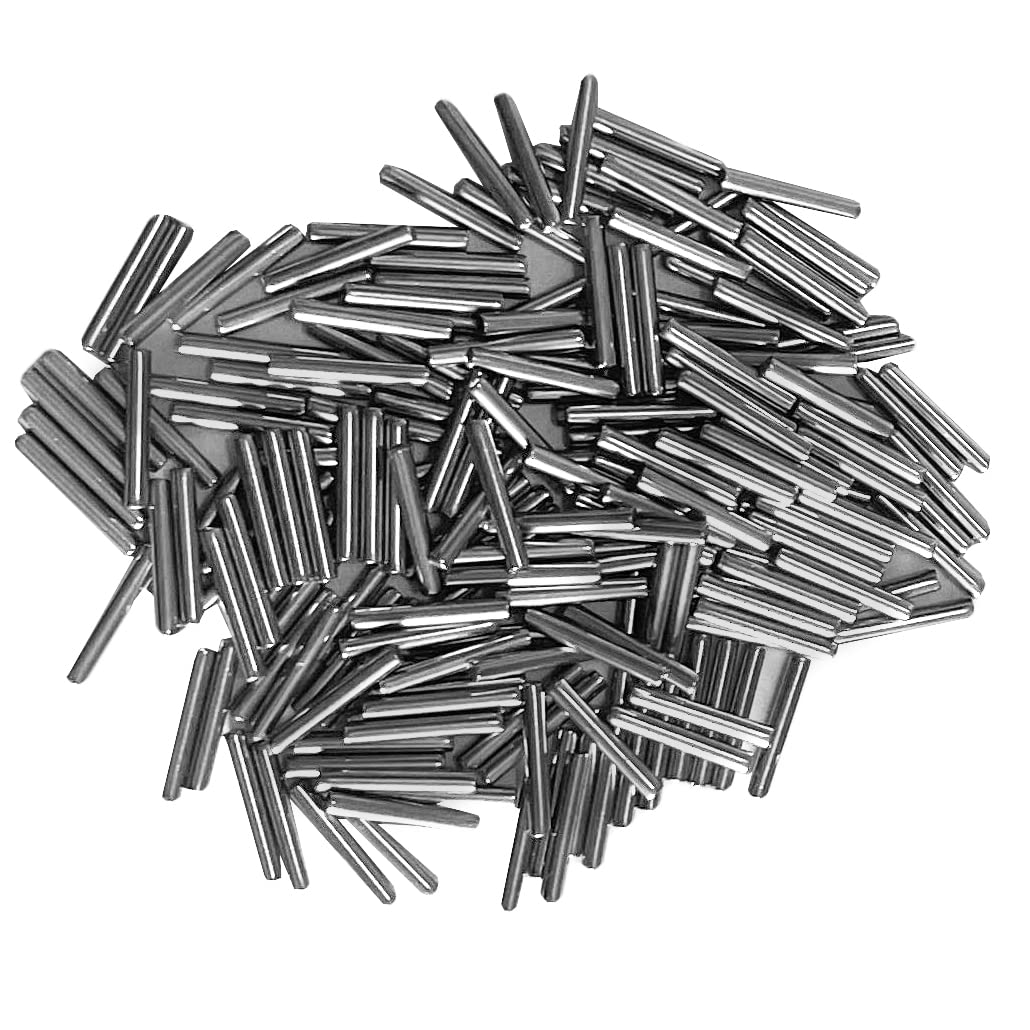 NACX M1.5 x 10mm Dowel Pins, Shelf Support Peg Pin Rod Fastener, 304 Stainless Steel, 200Pcs