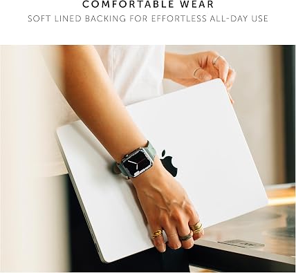 Native Union (Re Classic Strap for Apple Watch Plant-based Materials Stainless Steel Hardware with Soft Backing