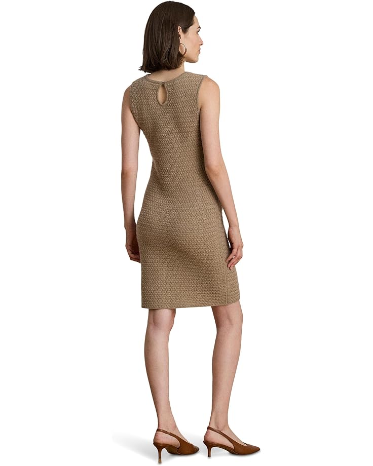 Lauren Ralph Lauren Basket-Weave Sleeveless Sweater Dress - #2 of 3