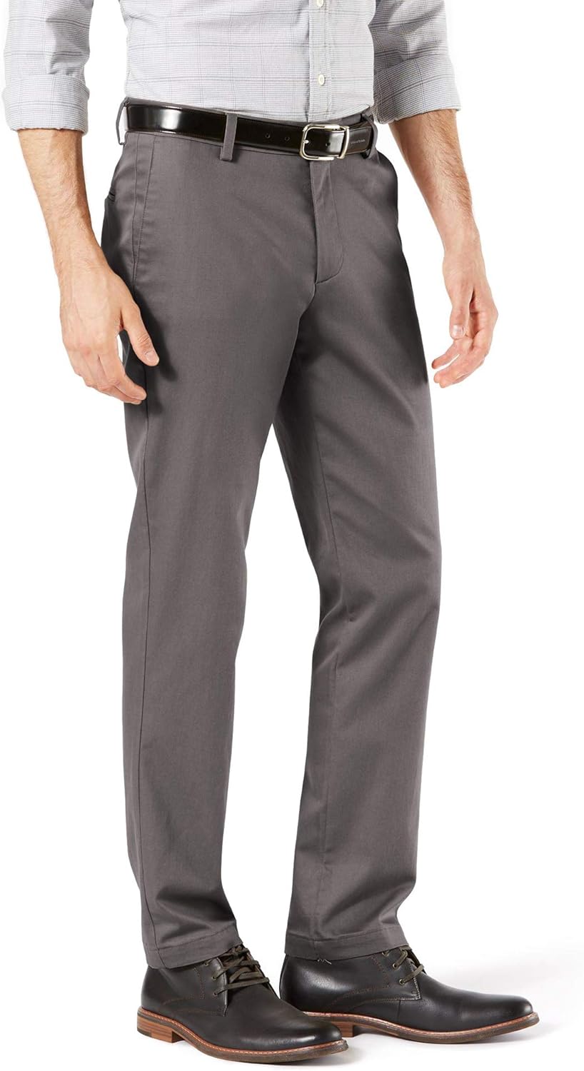 Dockers Men's Slim Fit Signature Khaki Lux Cotton Stretch Pants - Image 2