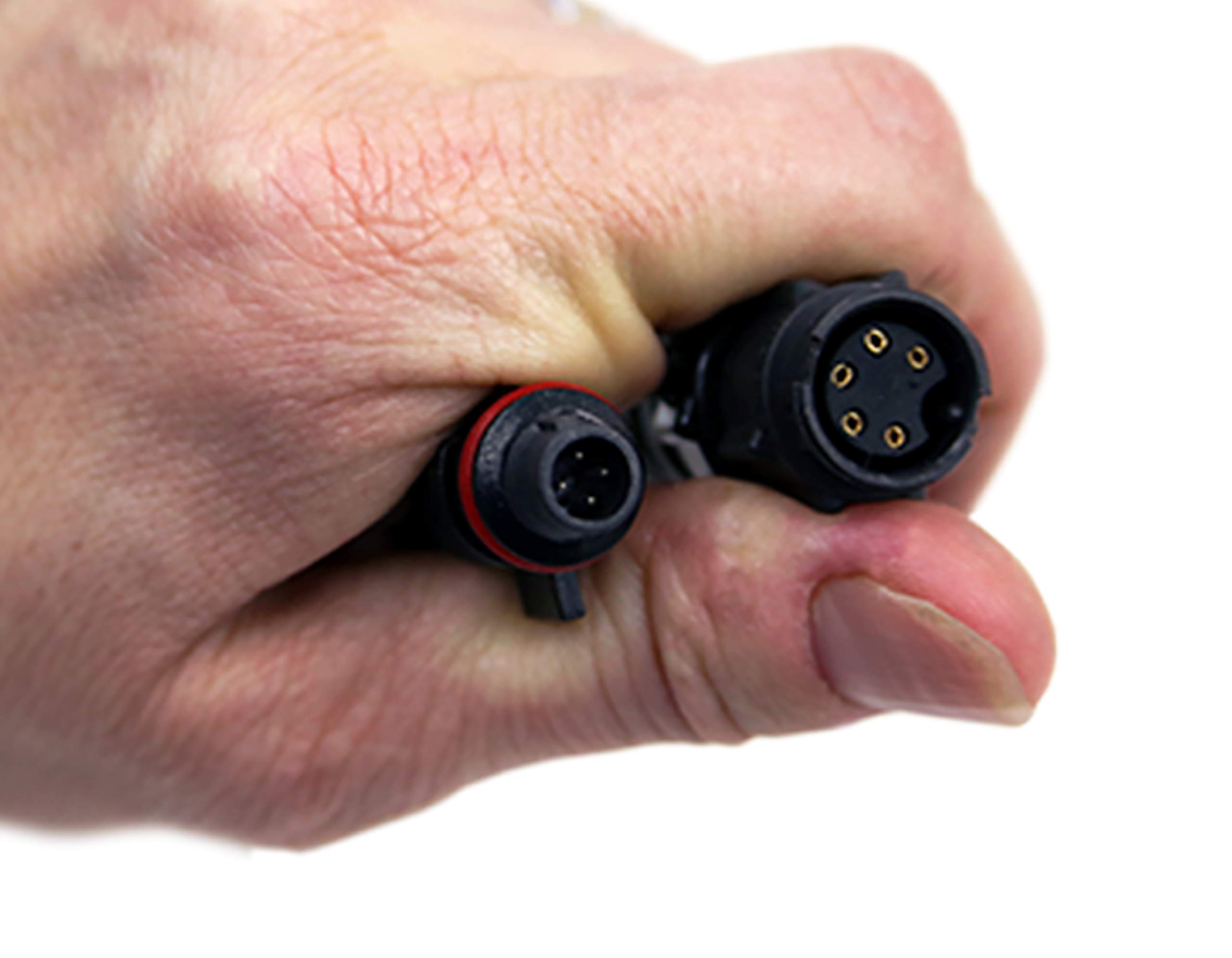 AgCam Camera to Audiovox Video Adaptor Cable Allows for The Input of a Single AgCam Camera into Audiovox Voyager and ToughCam Monitors by ASA Electronics