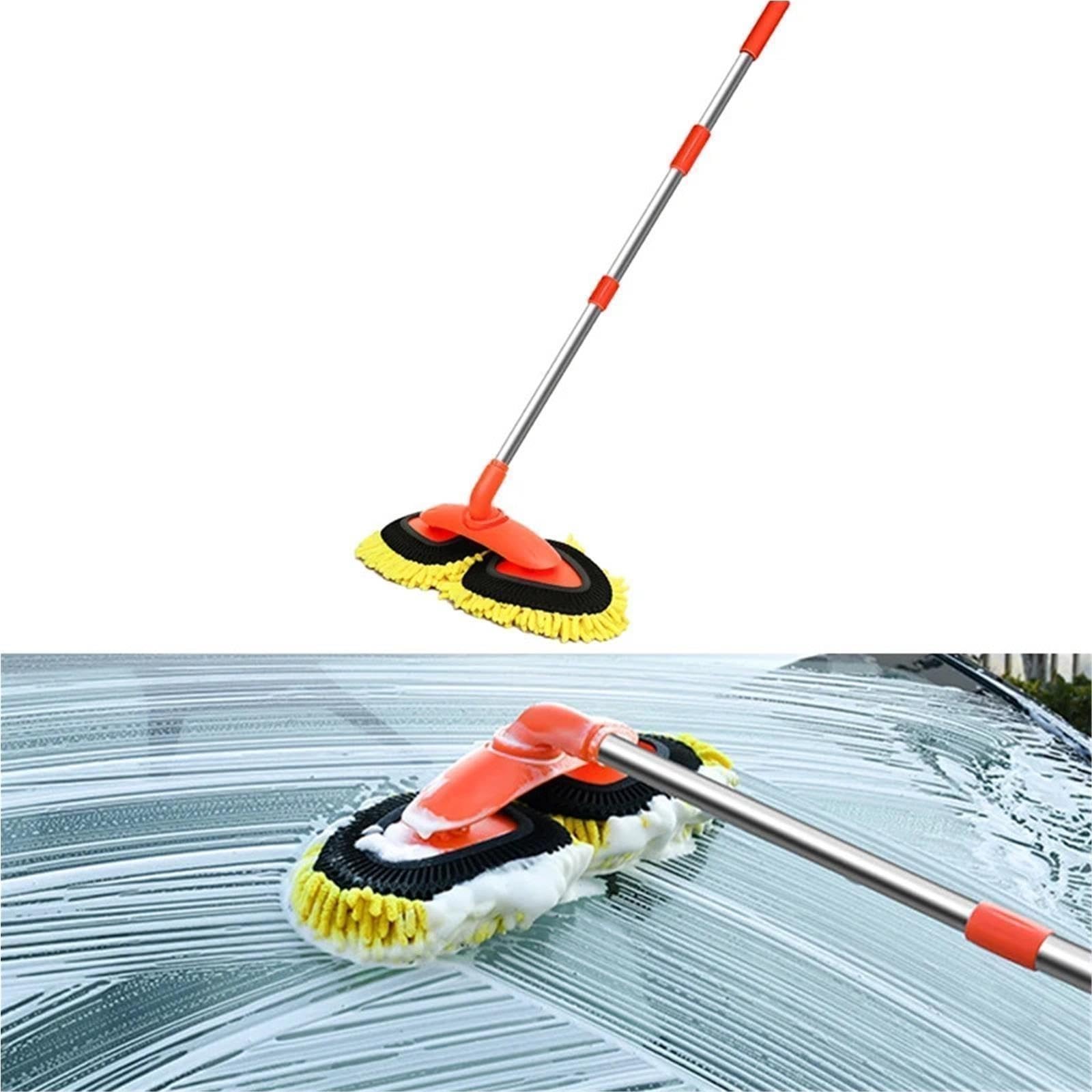 Spazzola Lavaggio Auto Mop for Lavatrice con Doppia Spazzola